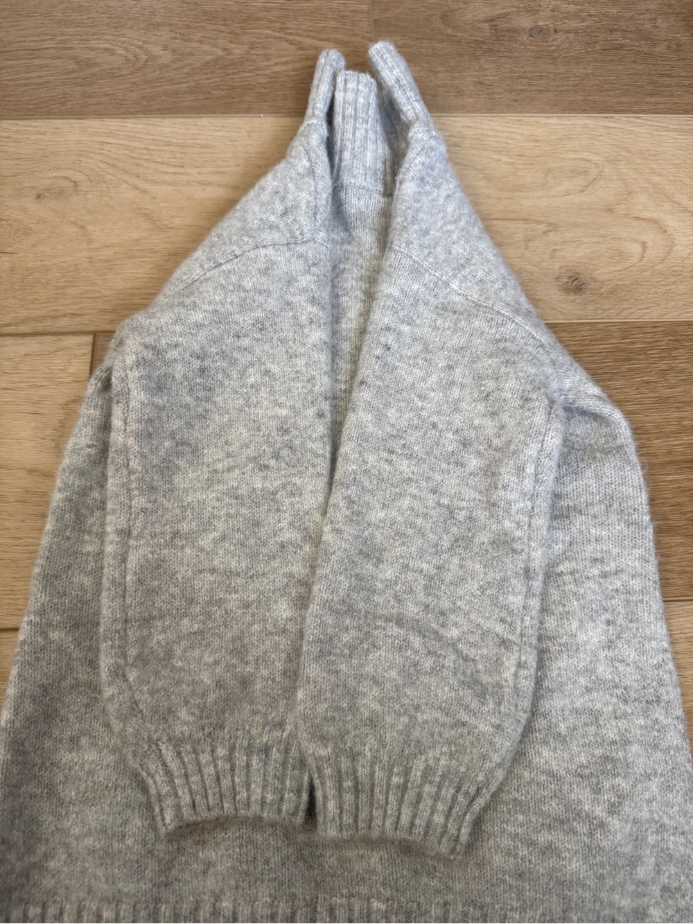 Zara Light Gray Kids Knit Sweater - Crewneck Pullover size 2-3